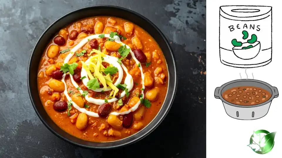 کنسرو لوبیا چیتی با سس - تصویر 2
