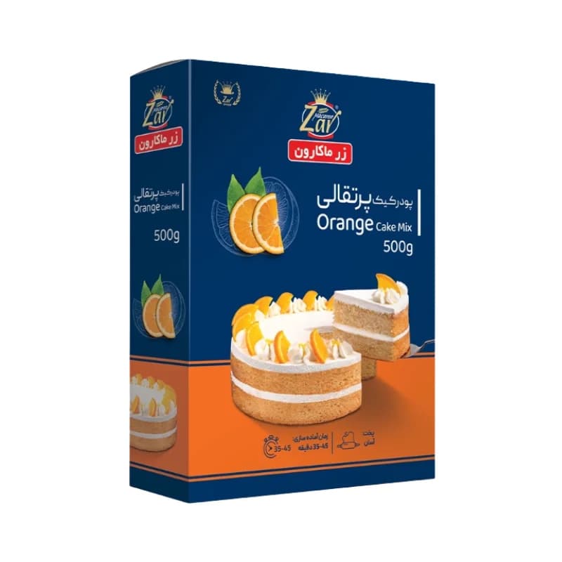 پودر کیک زر ماکارون