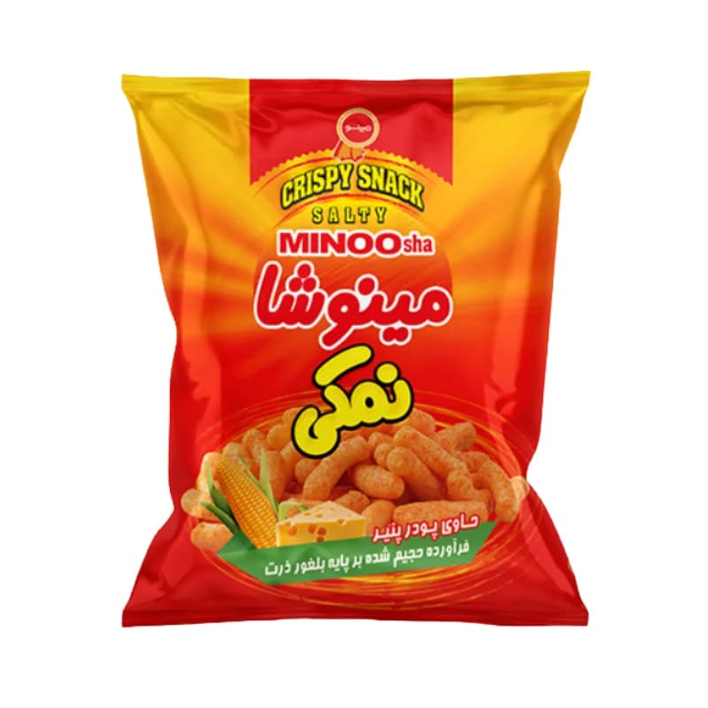 اسنک ذرت مینوشا