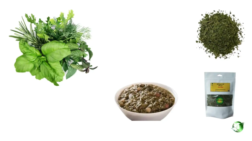 خرید عمده سبزی آش خشک