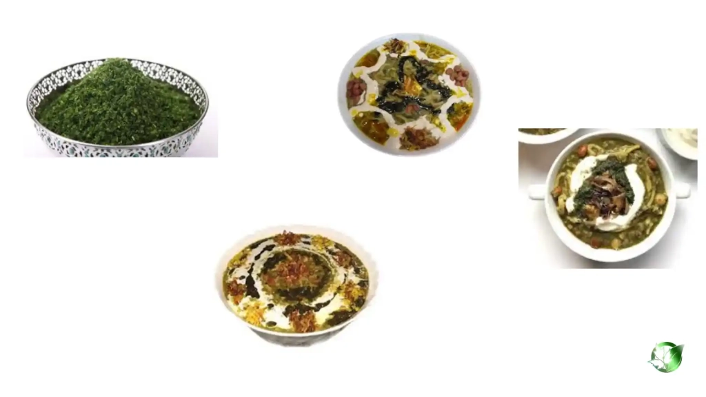 خرید عمده سبزی تازه آش