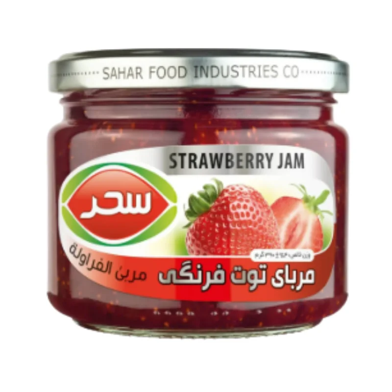 مربای توت‌فرنگی