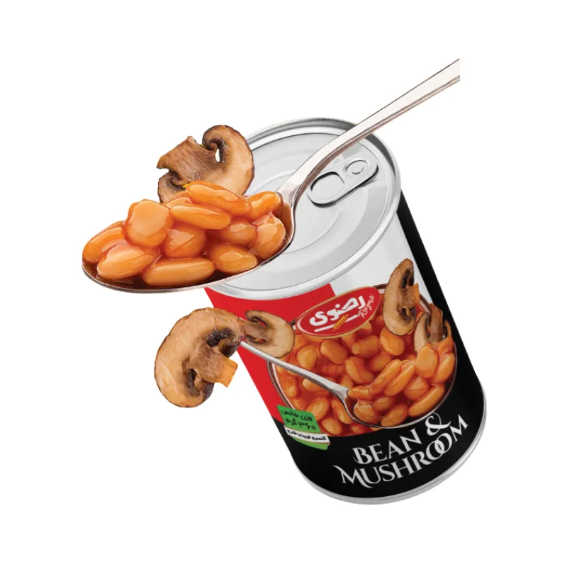 لوبیا و قارچ
