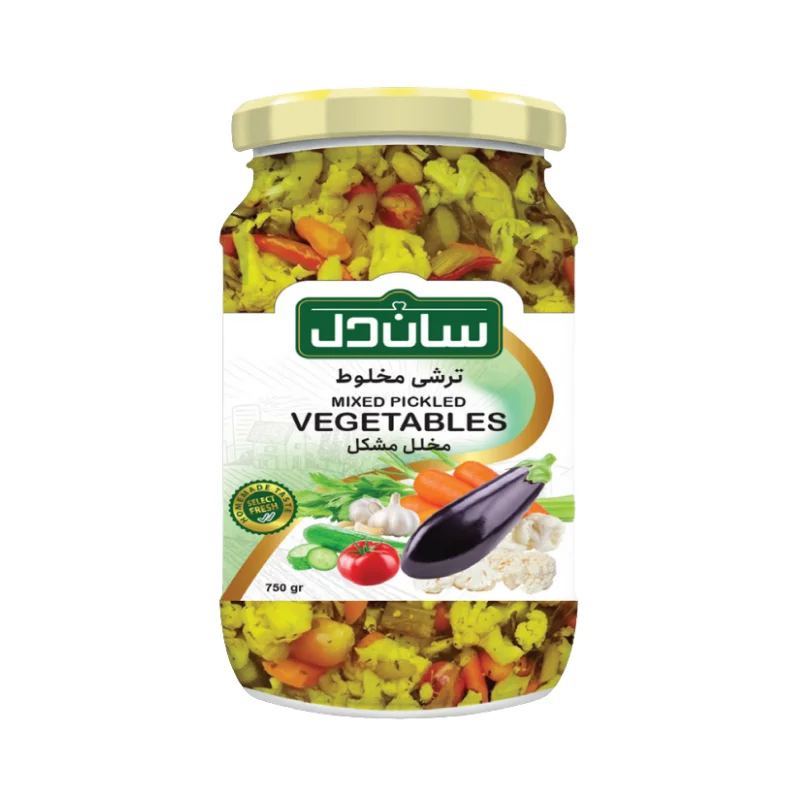 ترشی مخلوط سبزیجات