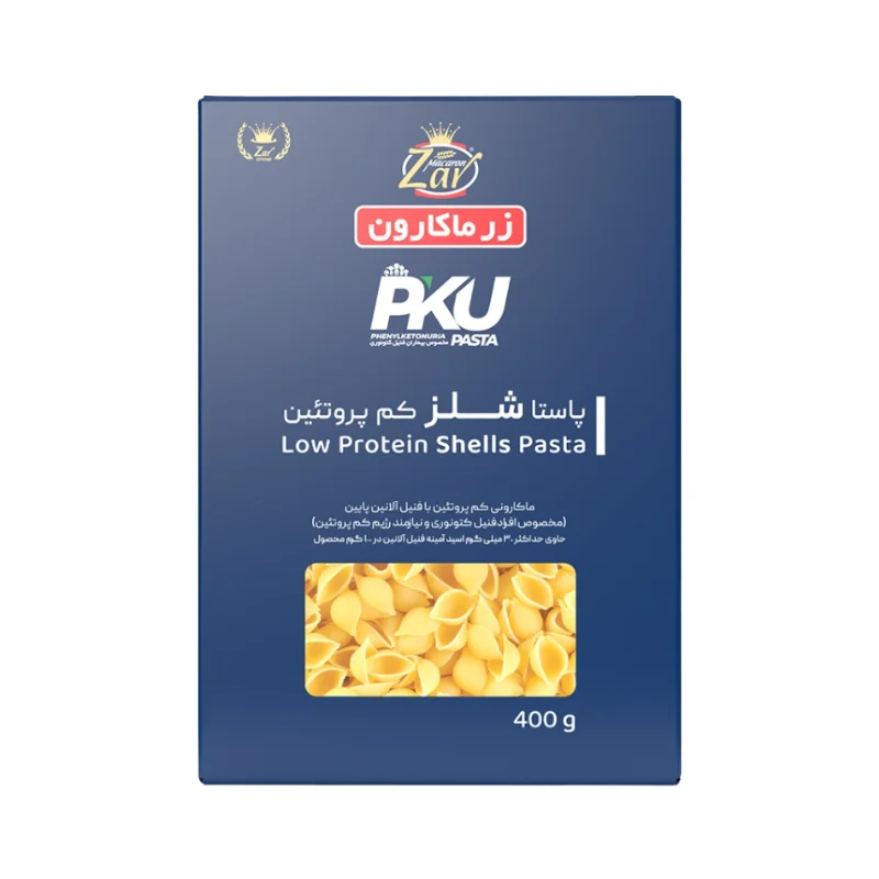 پاستا صدفی کمپروتئین