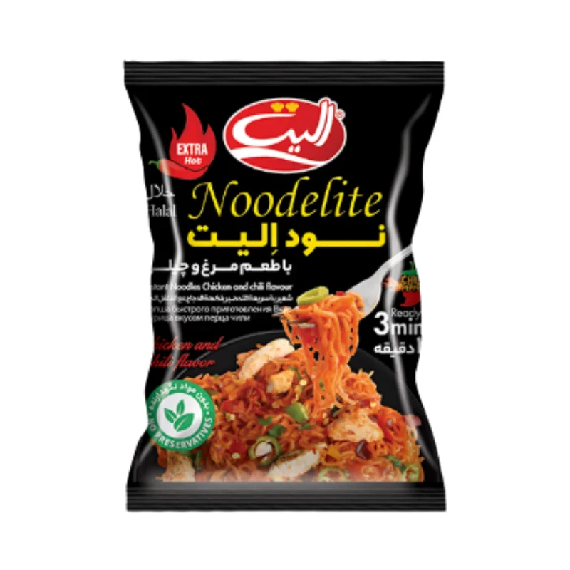 نودل مرغ و چیلی