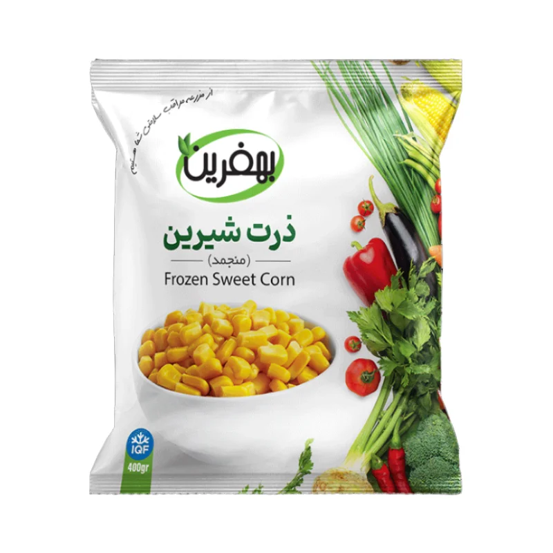 ذرت شیرین منجمد