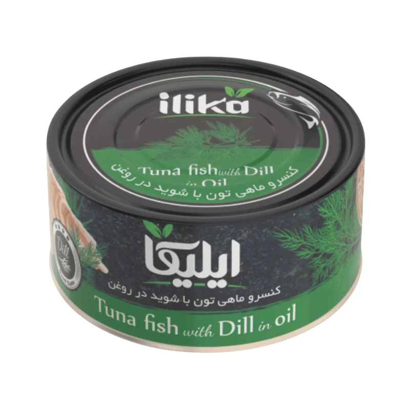 تن ماهی با شوید در روغن