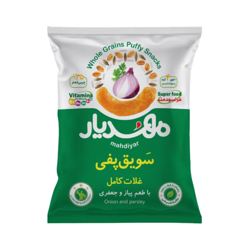 پفک غلات کامل