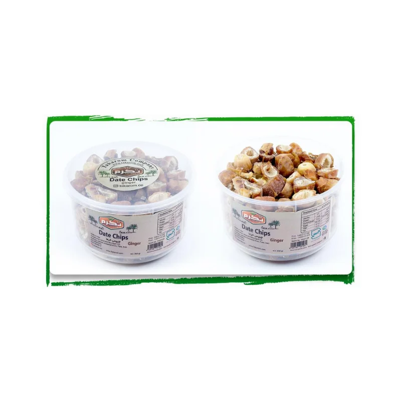 چیپس خرما زنجبیلی
