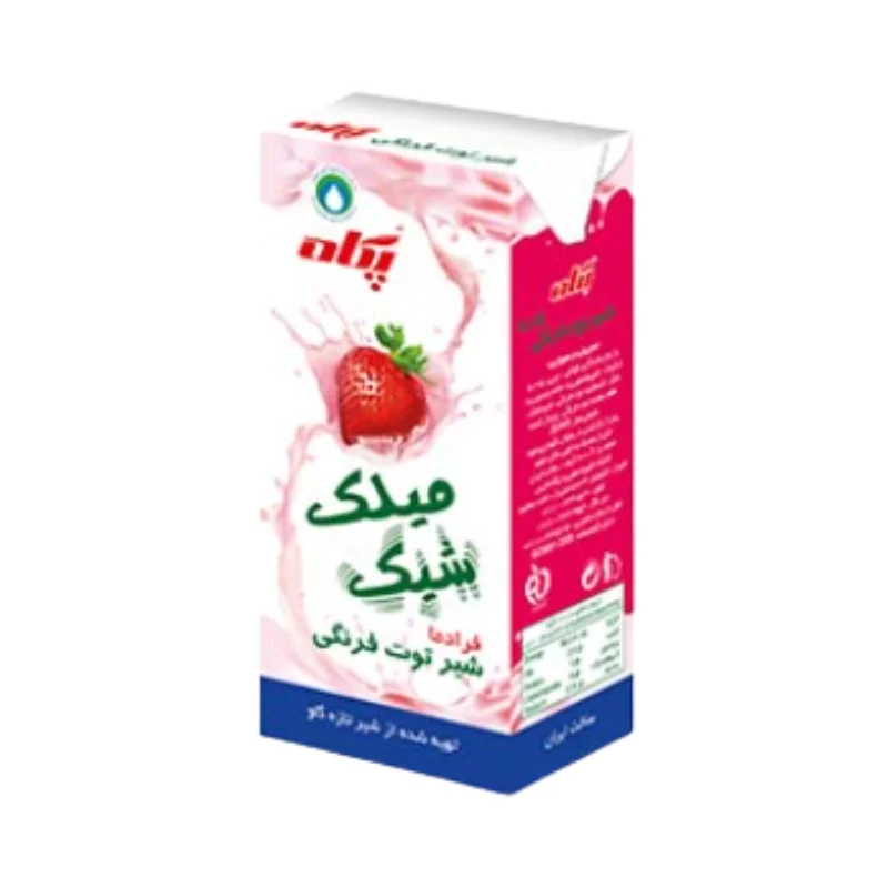میلک‌شیک توت‌فرنگی