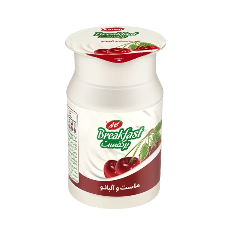 ماست صبحانه گیلاس