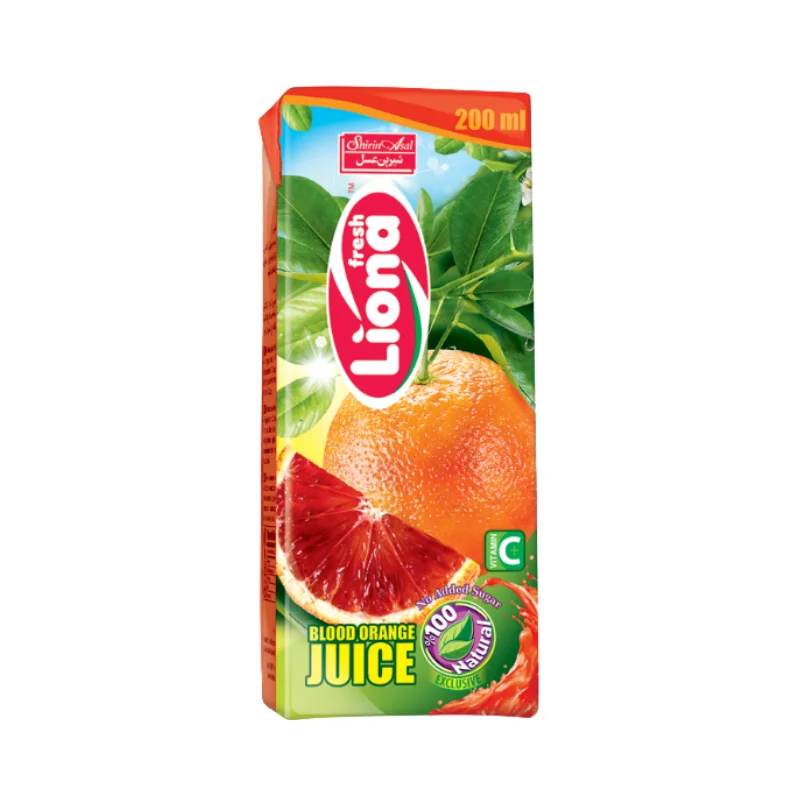 لیونا فرش هلو و پرتقال خونی
