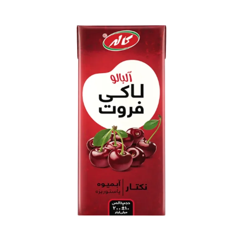 نکتار آبمیوه آلبالو لاکی فروت
