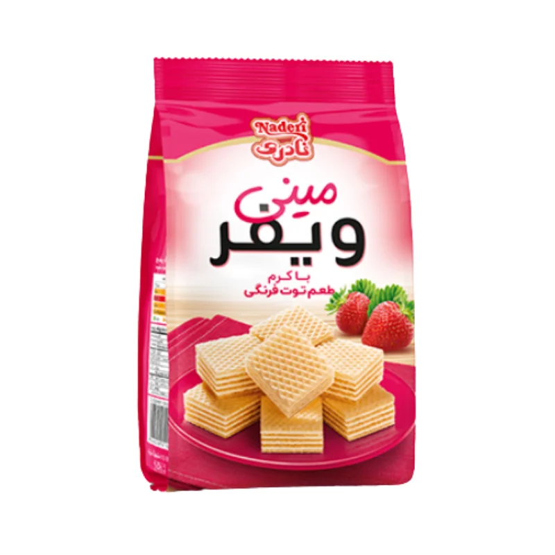 مینی ویفر توتفرنگی