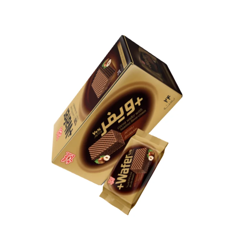 ویفر+ فندقی