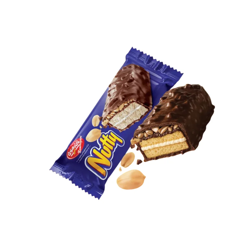 کیک آجیلی با شکلات