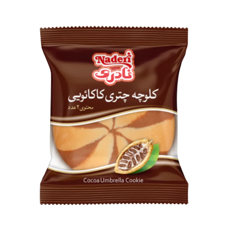 کلوچه کاکائویی چتری