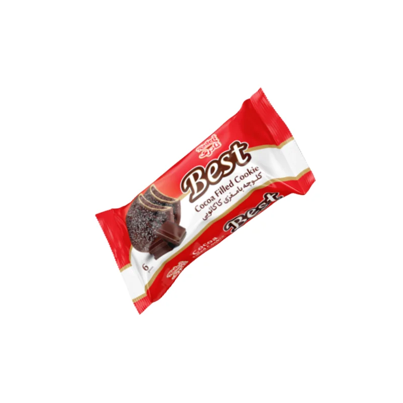 کوکی کاکائویی با روکش شکلات