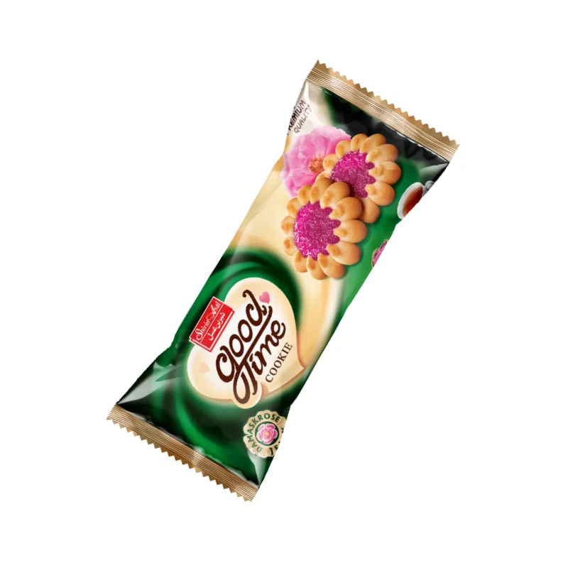 شیرینی گود تایم با ژله گل محمدی