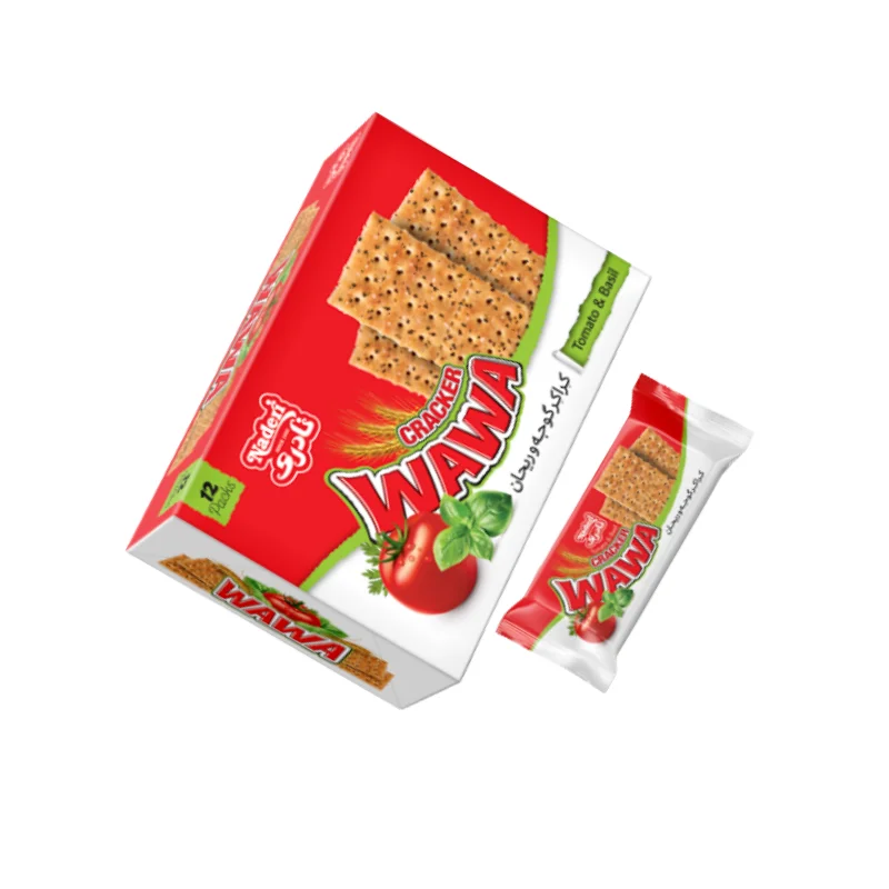 کراکر گوجهفرنگی – ریحان