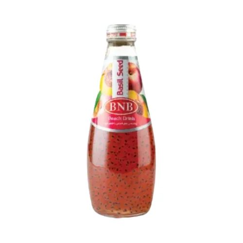 نوشیدنی هلو با تخم شربتی
