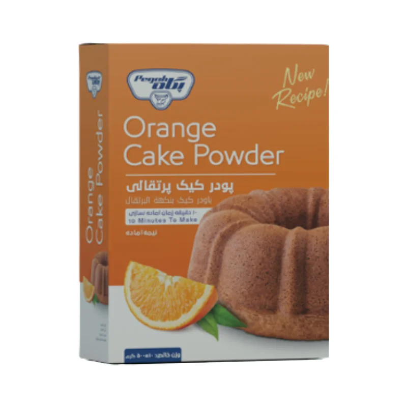 پودر کیک پرتقالی
