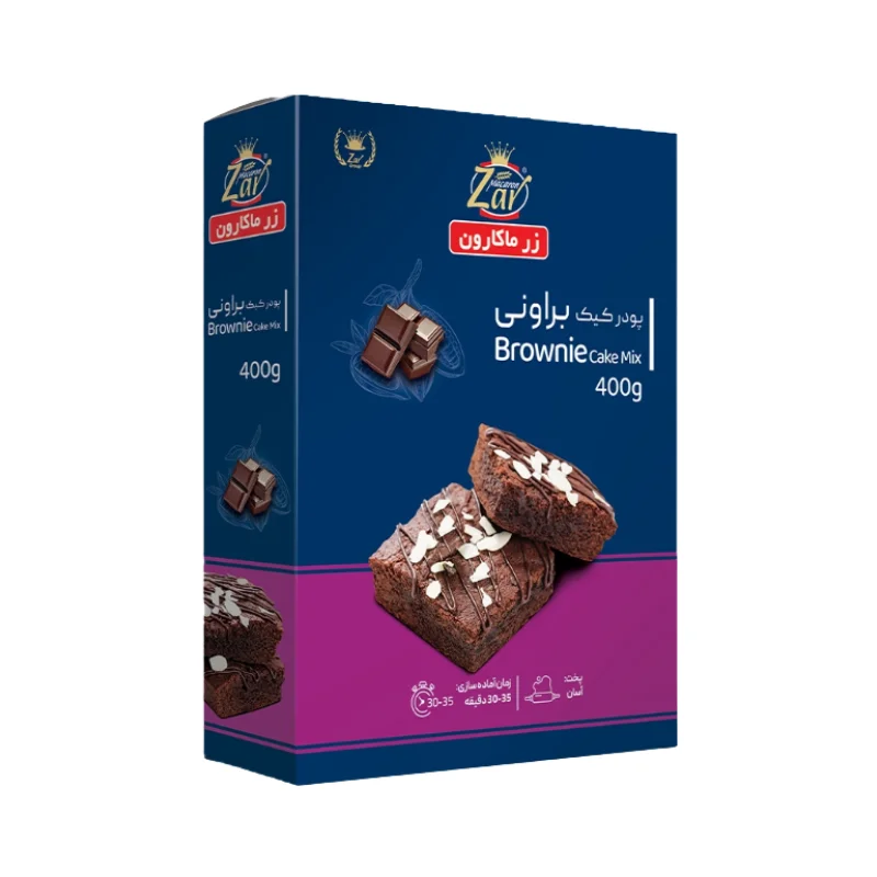 پودر کیک آماده براونی