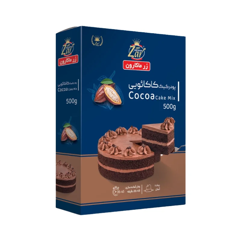 پودر کیک آماده کاکائویی