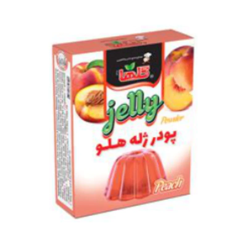ژله هلو