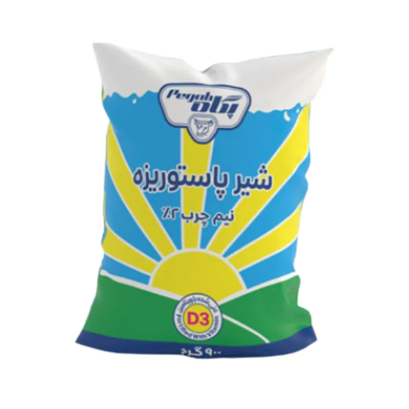 شیر نیم‌چرب کیسه‌ای