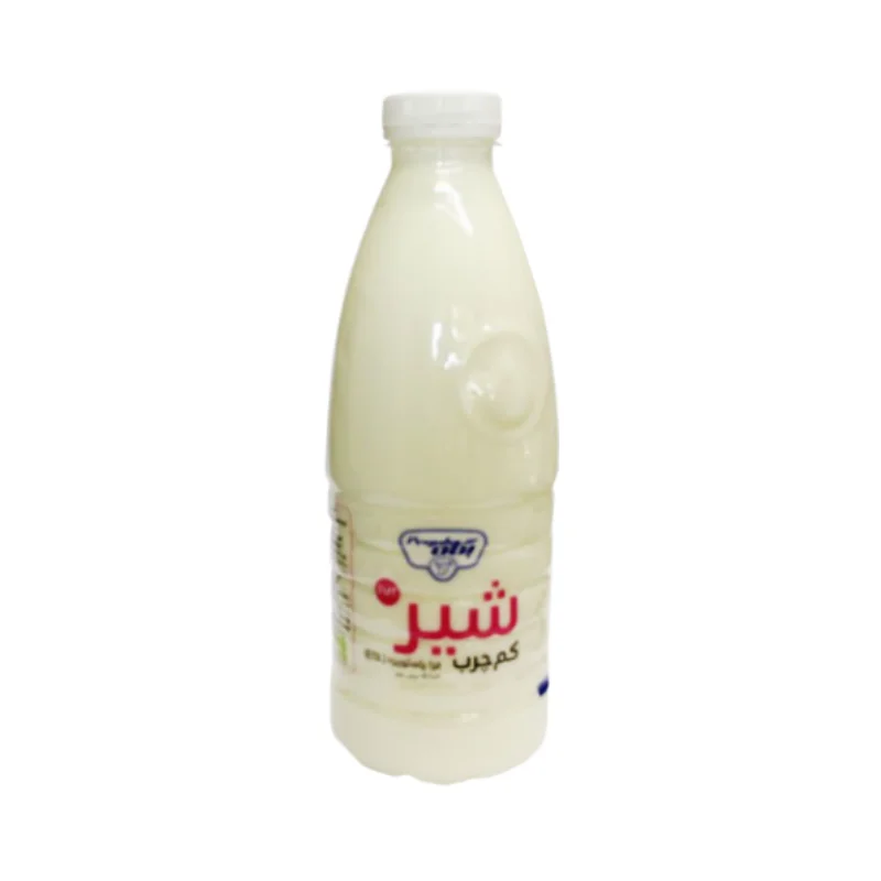 شیر بطری کم‌چرب