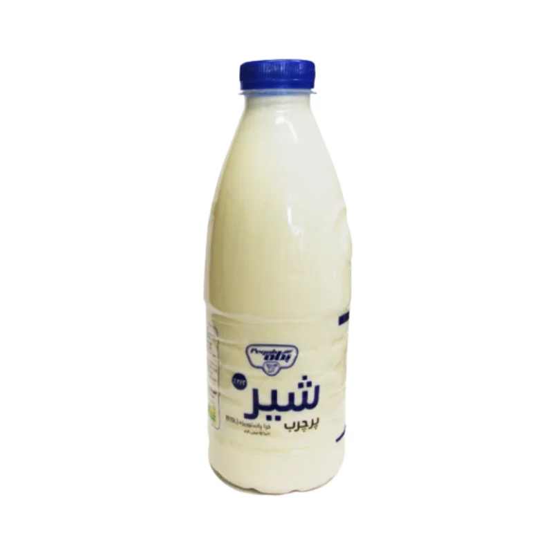 شیر بطری پرچرب