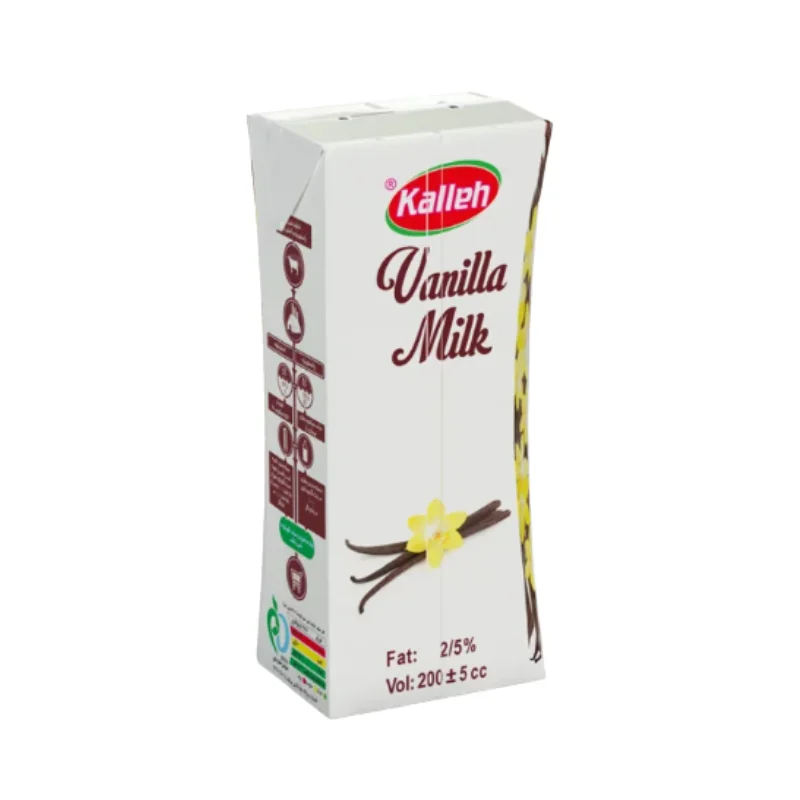 شیر غنیشده با طعم وانیل