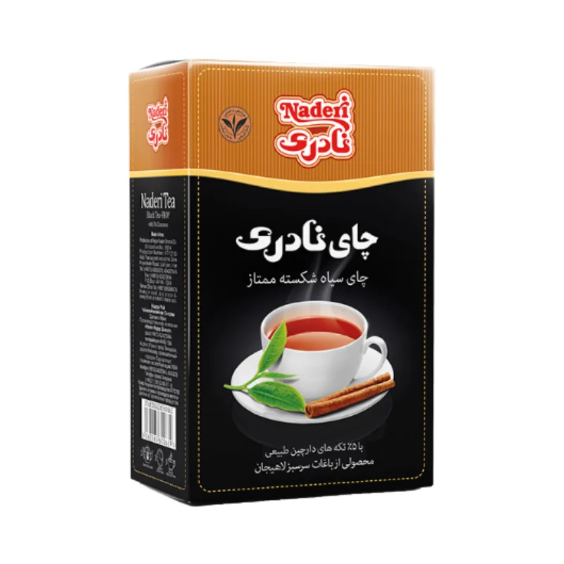 چای سیاه شکسته ممتاز دارچینی (جعبهای)