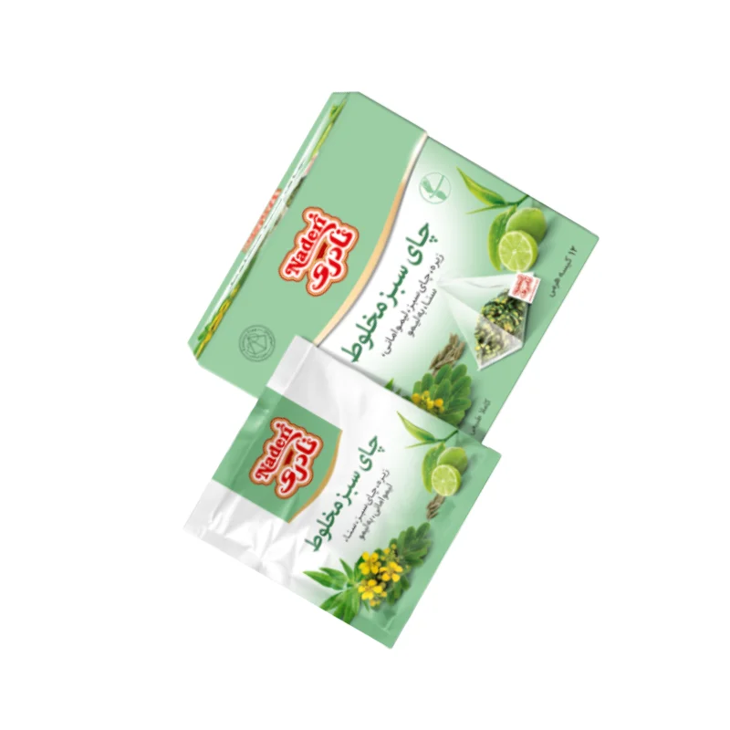 دمنوش چای سبز (کیسه هرمی)