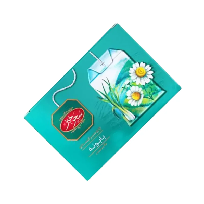 چای سبز با بابونه