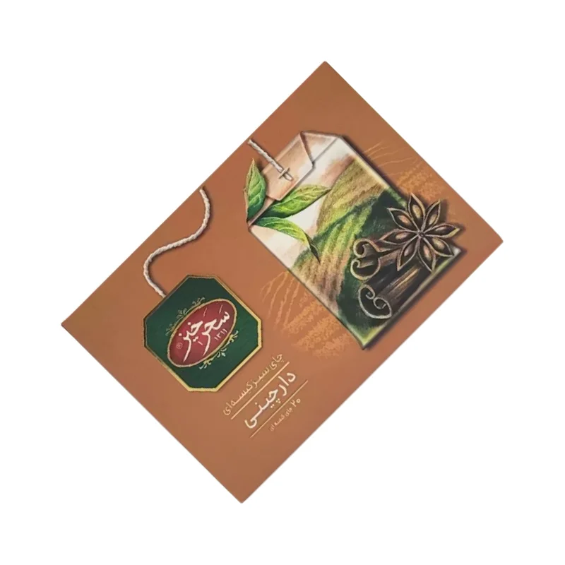 چای سبز با طعم دارچین