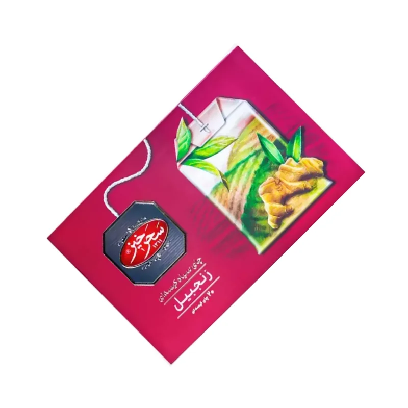 چای سبز با طعم زنجبیل