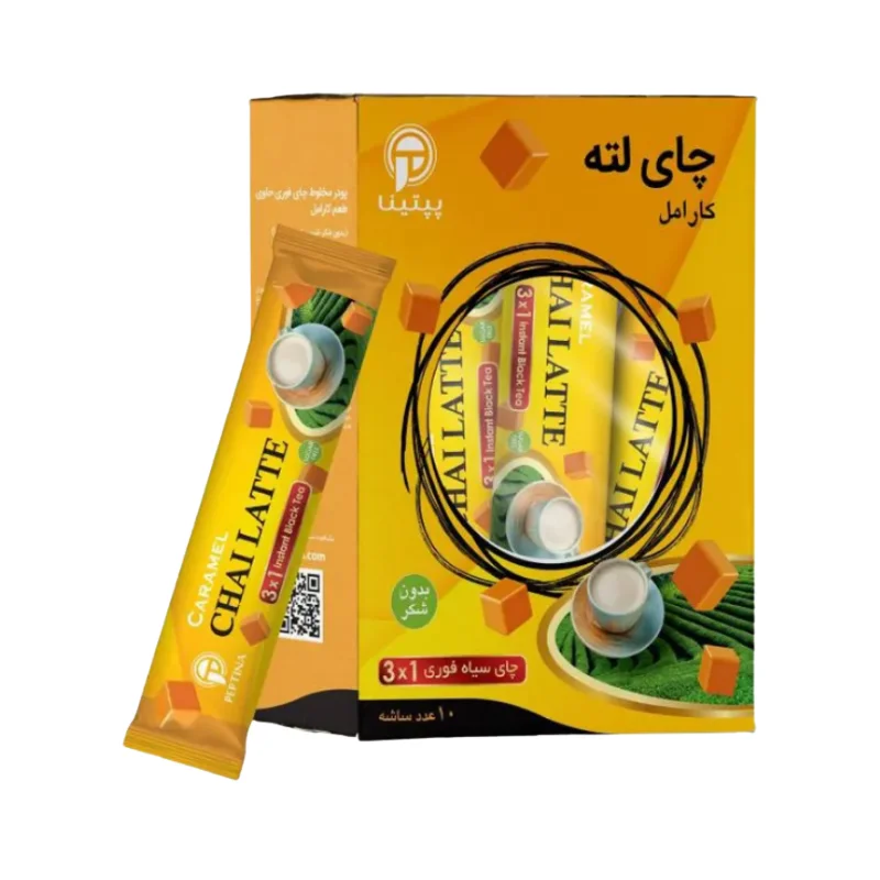 چای لاته کاراملی