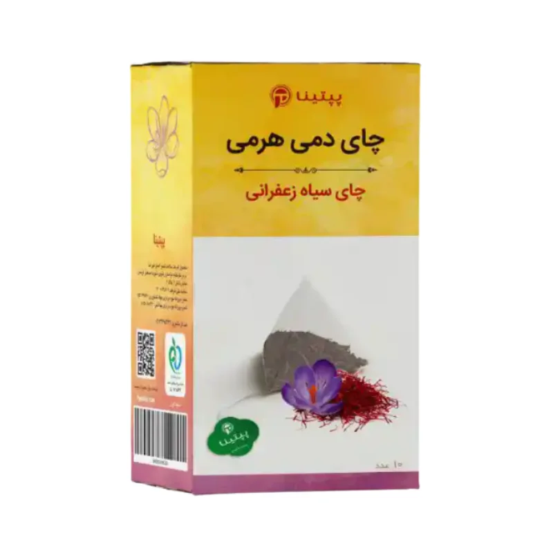 چای سیاه زعفرانی