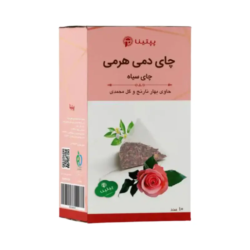 چای سیاه با بهارنارنج و گلبرگ گل محمدی