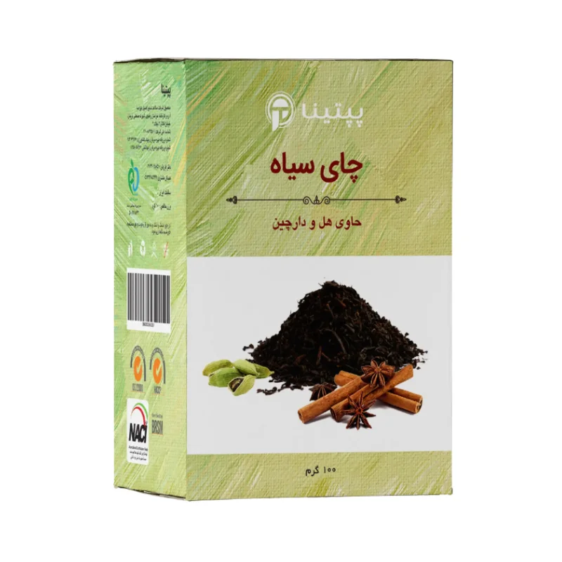 چای سیاه با دارچین و هل