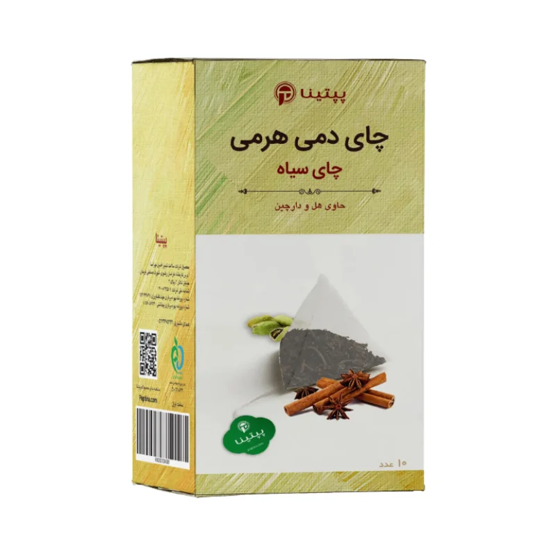 چای سیاه با دارچین و هل
