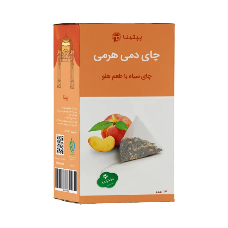 چای سیاه با طعم هلو