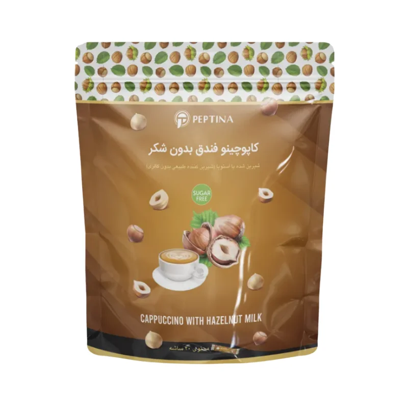 کاپوچینو شیر فندق
