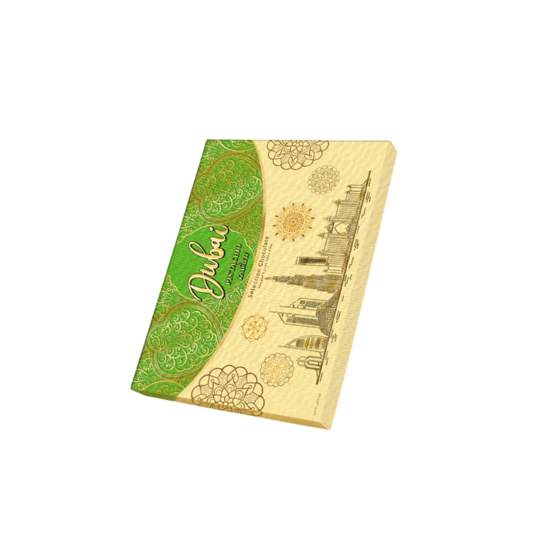 شکلات کالکشن گیفت با پسته و کادایف