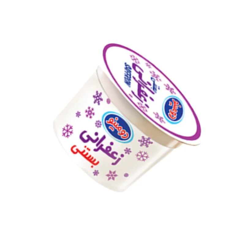 بستنی لیوانی زعفرانی