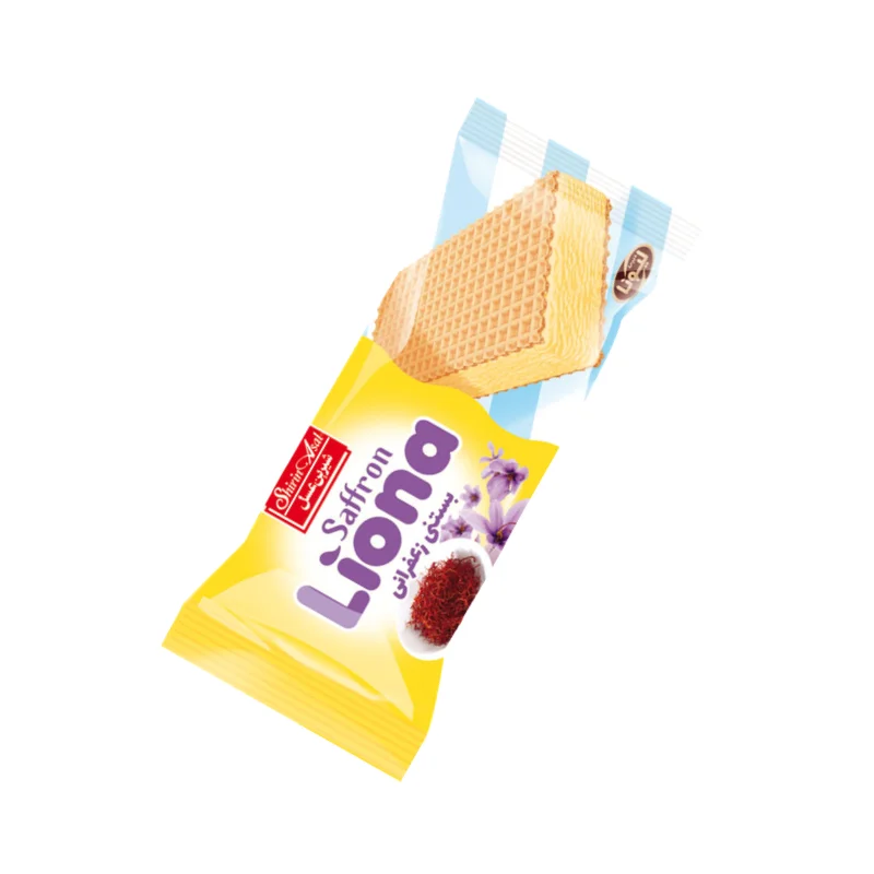 بستنی ویفری وانیل و نارگیل لیونا
