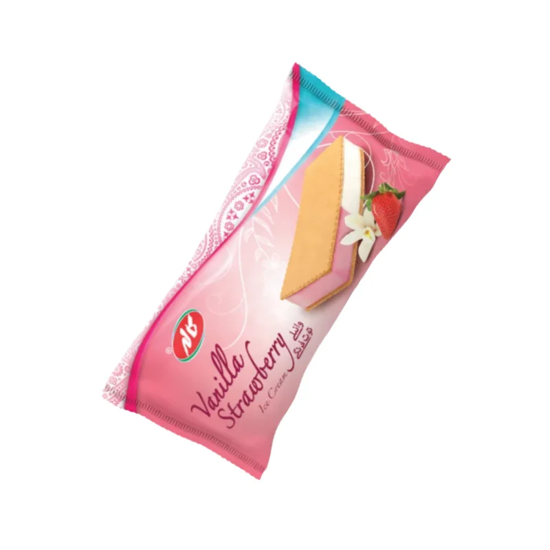 وانیل و توت‌فرنگی